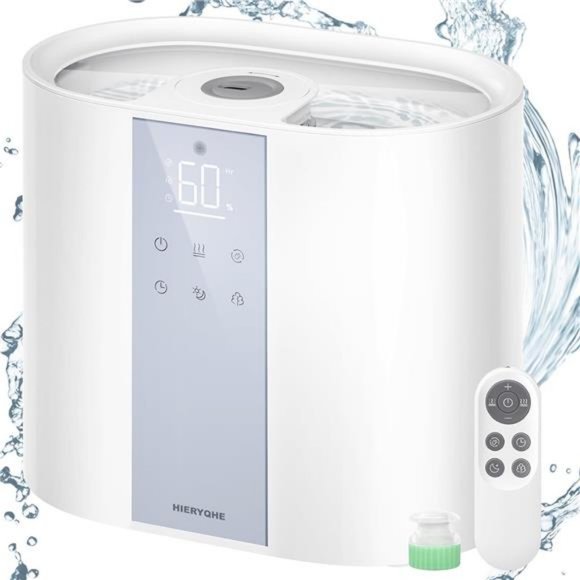 5.5L Top Fill Humidifier Large Room, 3 Modes Cool Mist with Oil Diffuser - Picture 2 of 8